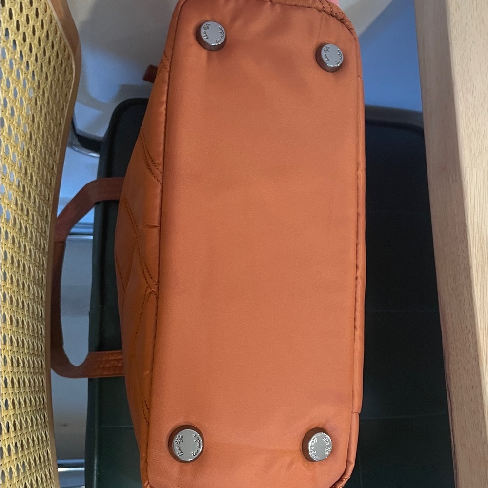 Lug Medium Tote with Trolley Sleeve Skyliner Copper Brown - Picture 7 of 8